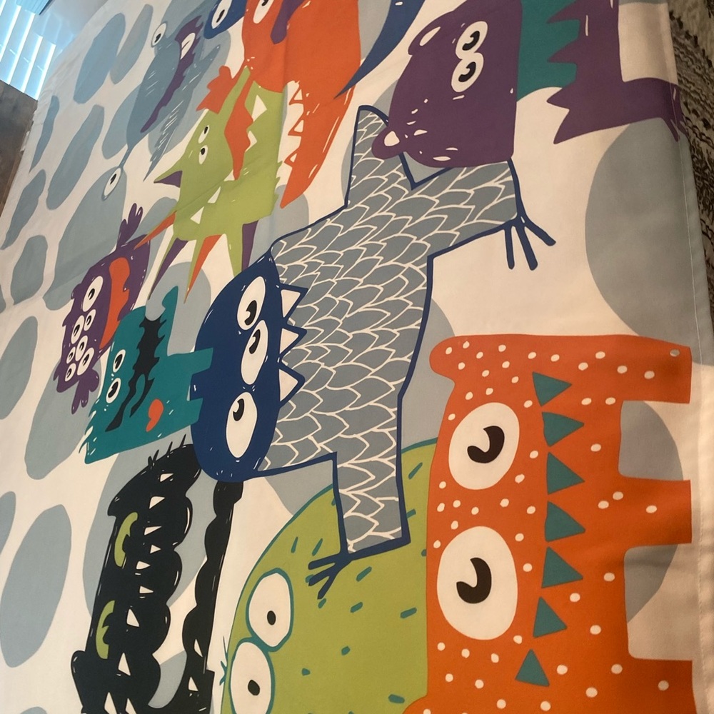 Cute children’s shower curtain